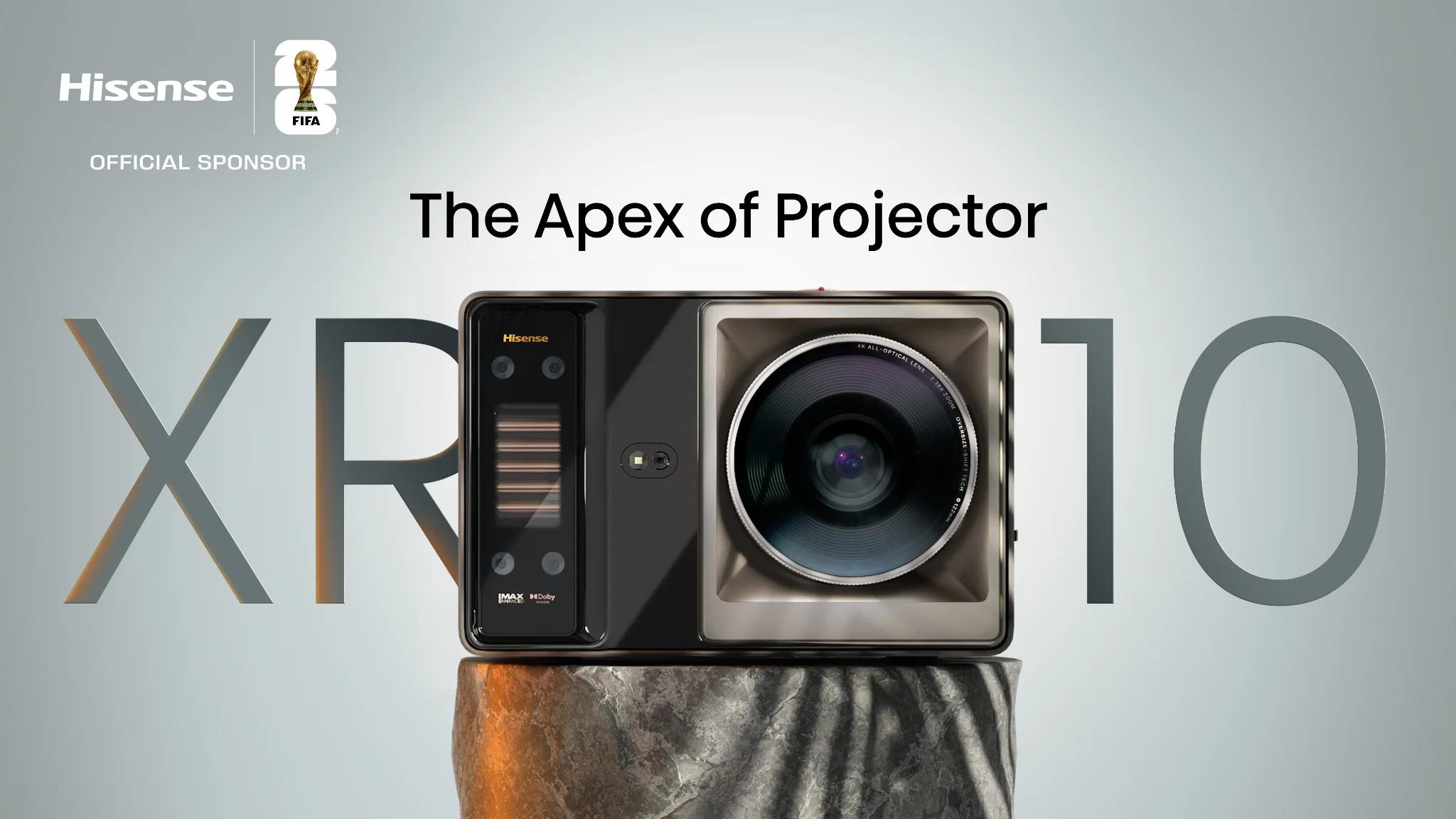 Hisense XR10 4K Triple Laser Projector