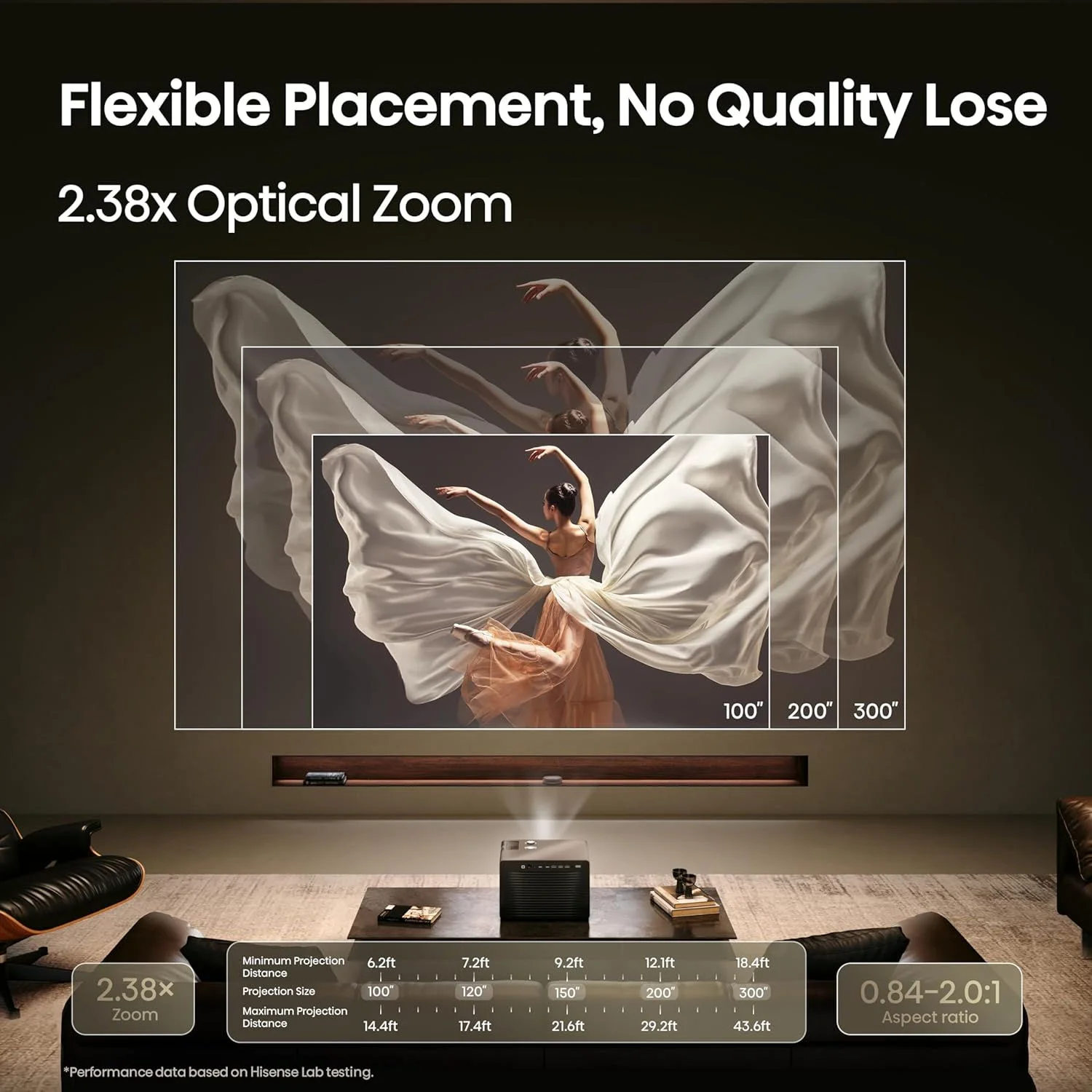 Hisense XR10 4K Triple Laser Projector product details 8